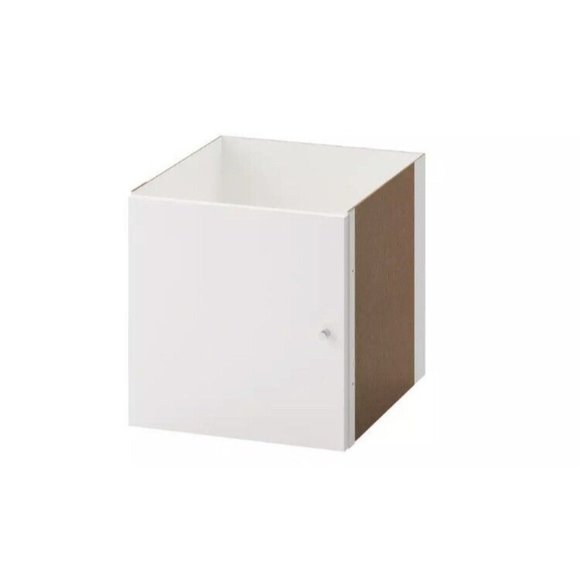 IKEA KALLAX WHITE INSERT WITH DOOR 33 X 33CM 13 X 13"  202.781.67 - Picture 2 of 6